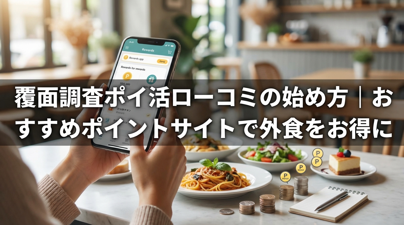 覆面調査_ポイ活_サムネイル